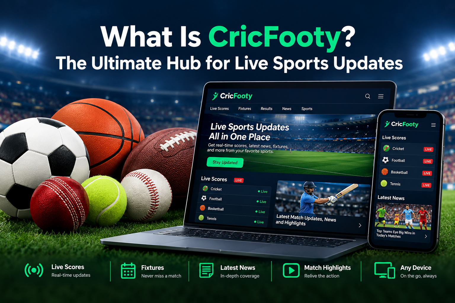 What Is CricFooty? The Ultimate Hub for Live Sports Updates