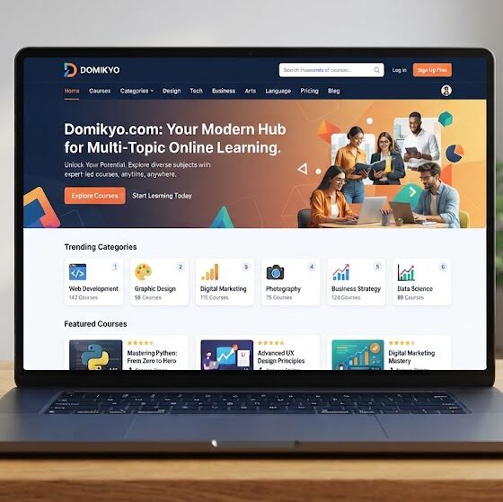 Domikyo.com: A Modern Hub for Multi-Topic Online Learning