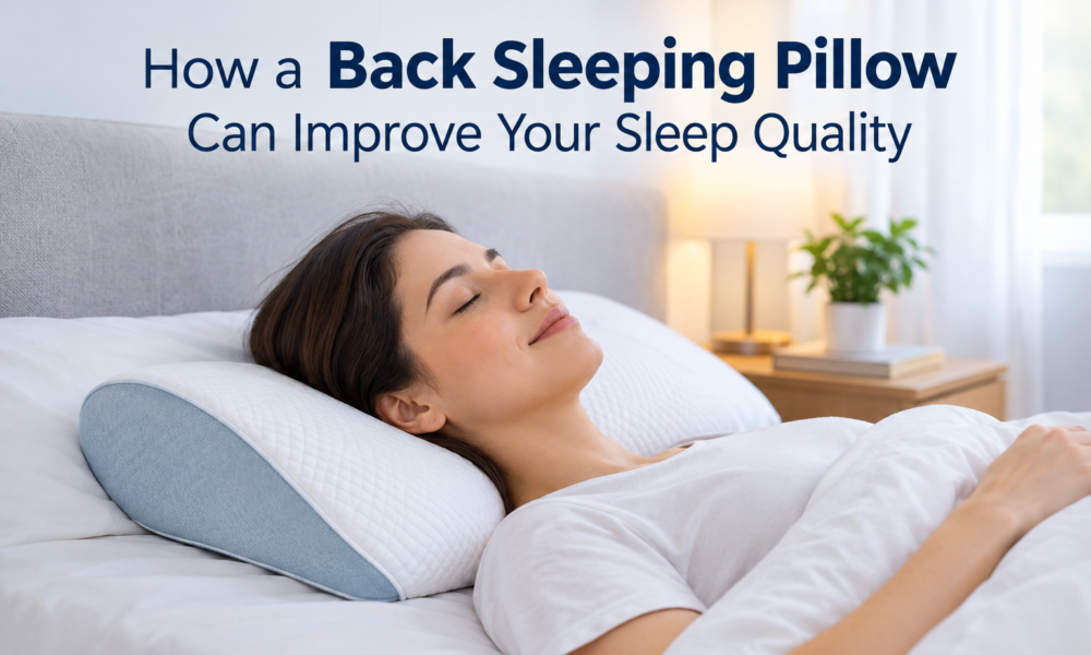 How a Back Sleeping Pillow Can Improve Your Sleep Quality