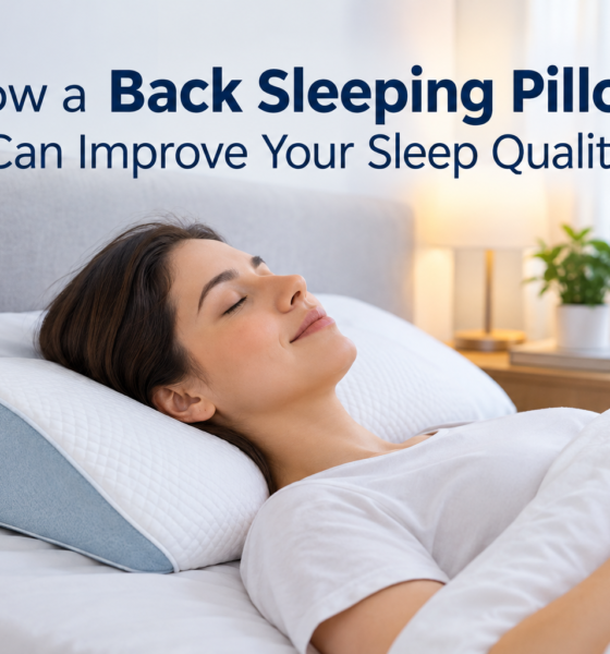 How a Back Sleeping Pillow Can Improve Your Sleep Quality