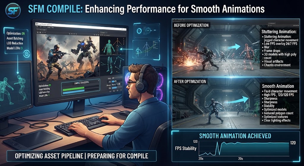 Sfm complie: Enhancing Performance for Smooth Animations