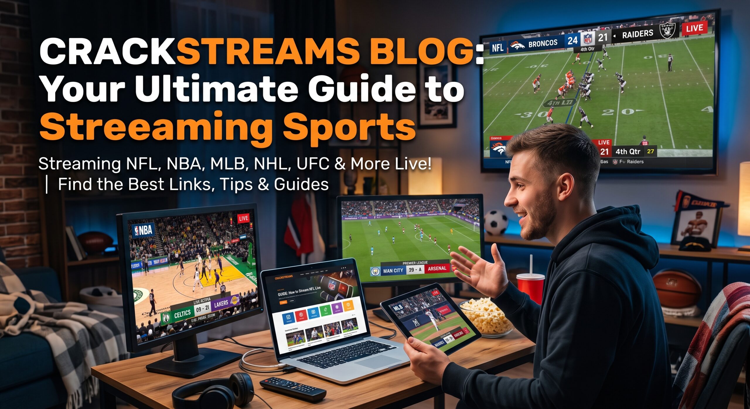Crackstreams blog: Your Ultimate Guide to Streaming Sports