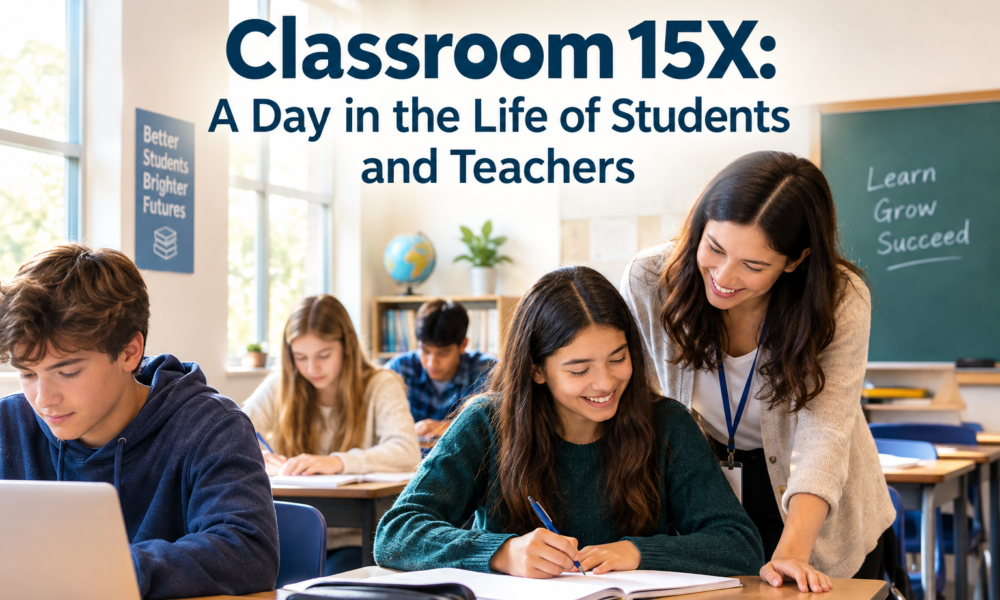 Classroom 15X: A Day in the Life of Students and Teachers