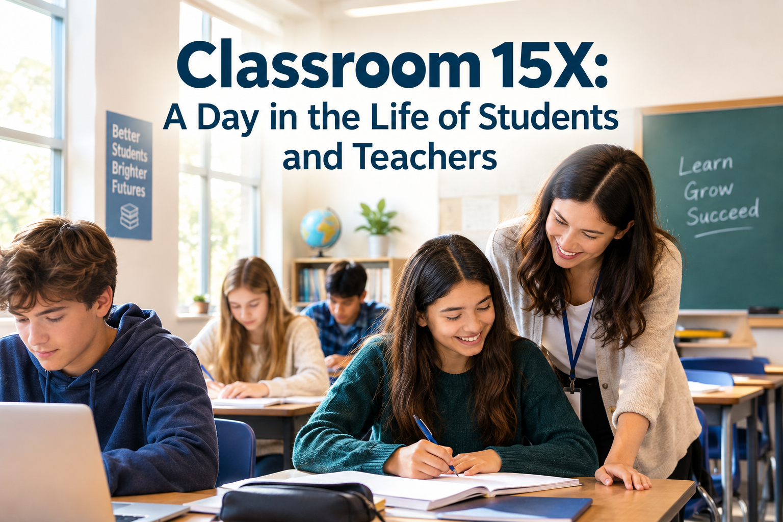 Classroom 15X: A Day in the Life of Students and Teachers