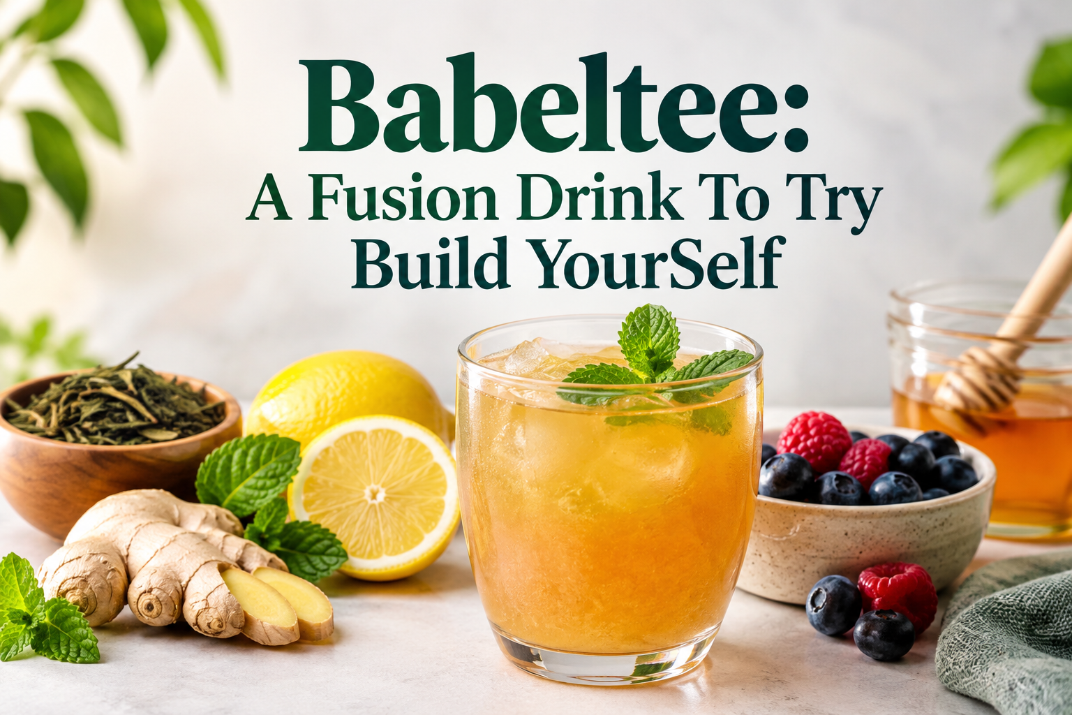 Babeltee: A Fusion Drink To Try Build YourSelf