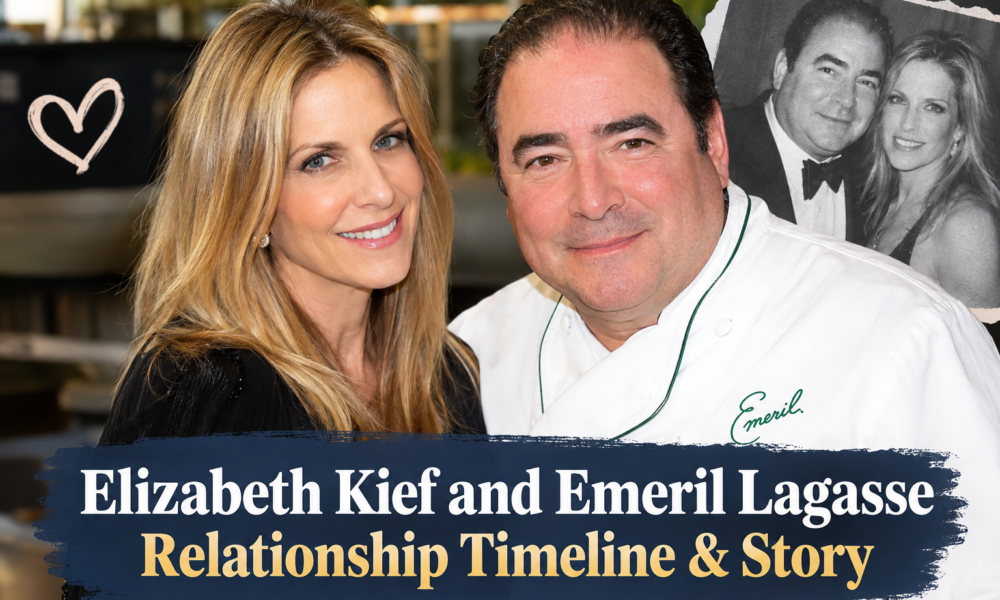 Elizabeth Kief and Emeril Lagasse Relationship Timeline & Story