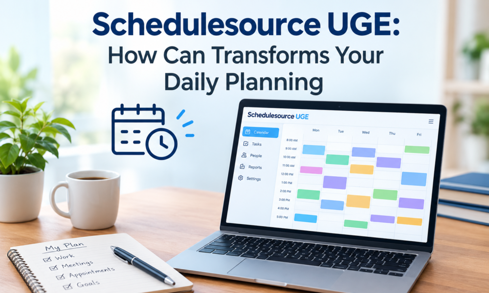 Schedulesource UGE: How Can Transforms Your Daily Planning