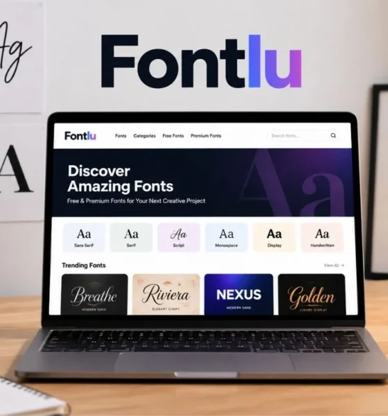 Fontlu: The Font Discovery, Typography, Features, and Digital Design