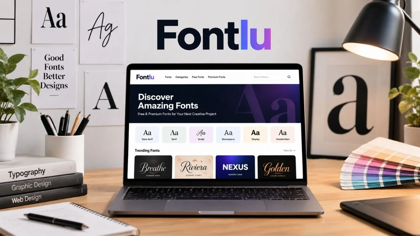 Fontlu: The Font Discovery, Typography, Features, and Digital Design